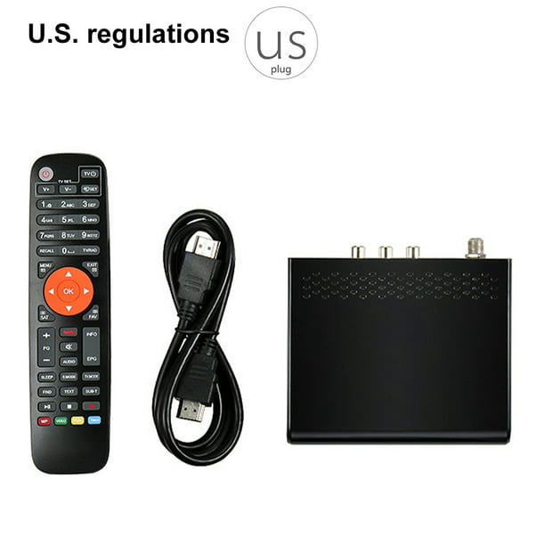 GTMEDIA V7S2X Receptor de TV USB Digital Top Box 1080P Decodificador TV Box  para DVB-S2 DVB-S2X, enchufe de EE. UU. Inevent EL001328-02B