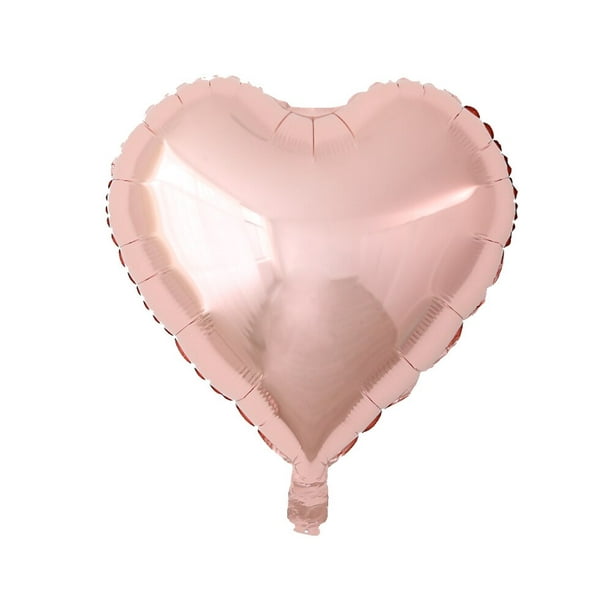 50 globos pequeños de 5 pulgadas en forma de corazón, decoración