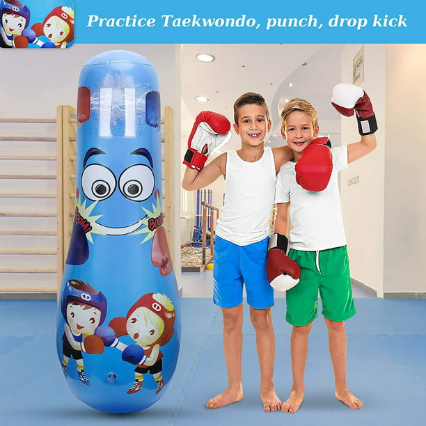 Saco de boxeo para niños, Saco de boxeo para niños For3-10, Entrenamiento  de habilidades de boxeo, Taekwondo Wmkox8yii jkg4418