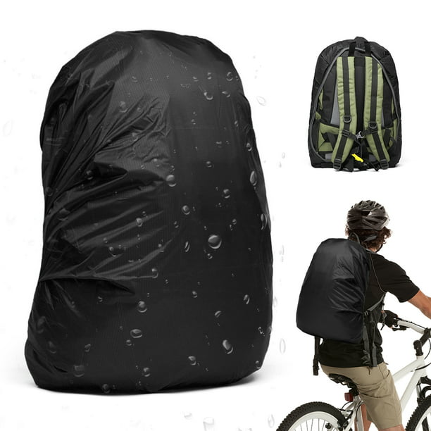 Funda impermeable para mochila (10-90 L) con correa cruzada ajustable y  capa reforzada para senderismo, camping, viajes, ciclismo