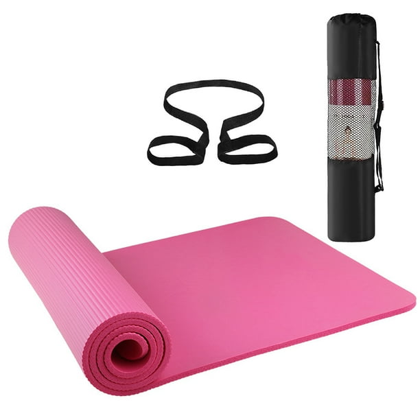 Esterilla de Yoga antideslizante de 72x24 pulgadas, esterilla de gimnasia  para Pilates y Fitness eco yeacher