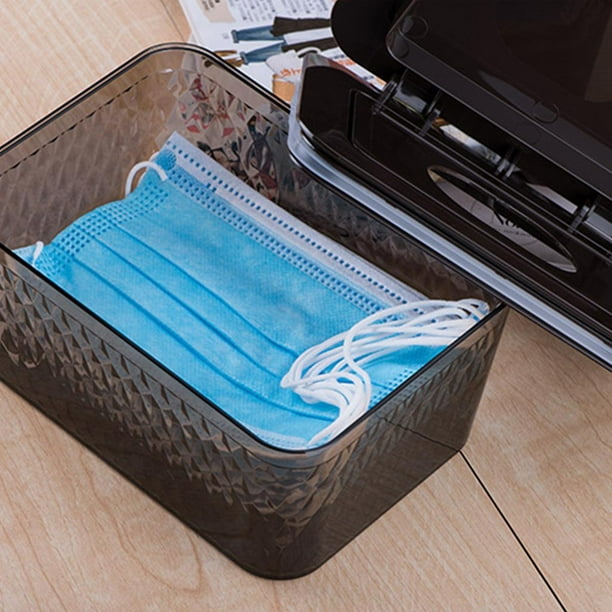 DOERDO - Dispensador de toallitas húmedas con tapa, caja de pañuelos, caja  de almacenamiento de pañuelos, mantiene las toallitas frescas y seguras