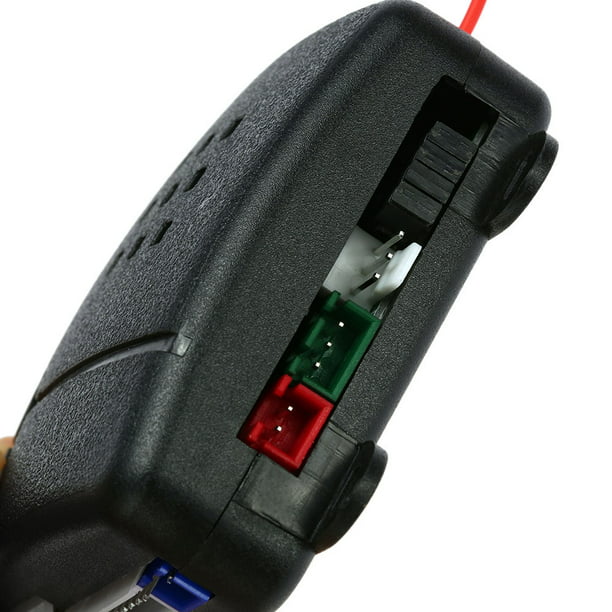  Alarma universal para coche, alarma remota con 2 controles  remotos, sirena, sensor de impacto, arnés de cableado y cable de conexión  LED para protección de seguridad del automóvil : Automotriz