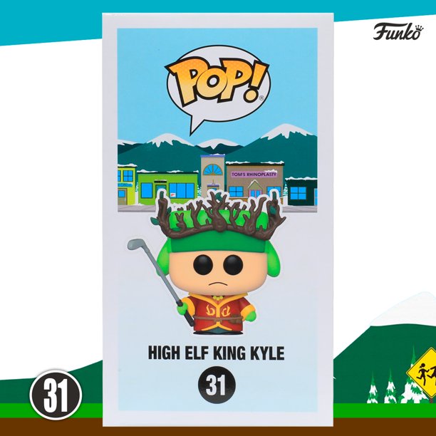 Funko Pop! South Park : The Stick Of Truth - High Elf King Kyle #31