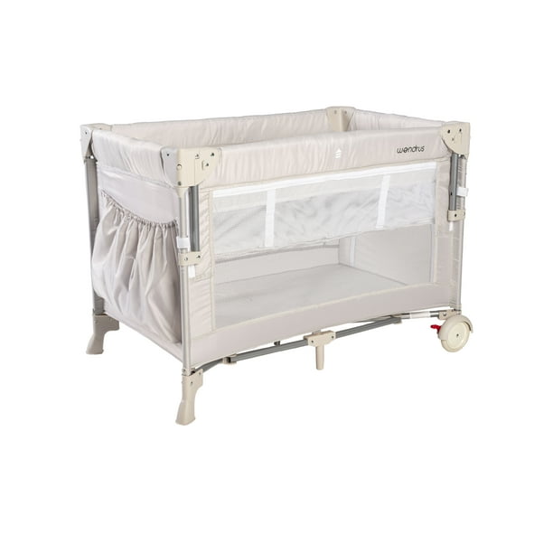 Cuna Colecho Bebe Cama Corral Ruedas Mosquitero Plegable