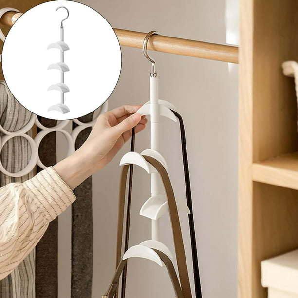 Perchero colgador de ropa para puerta organizador ajustable de metal  armario