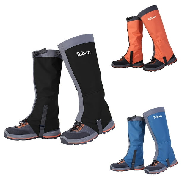 Polainas para piernas impermeables ajustables - Polainas para botas de  nieve para exteriores Labymos Polainas de pierna