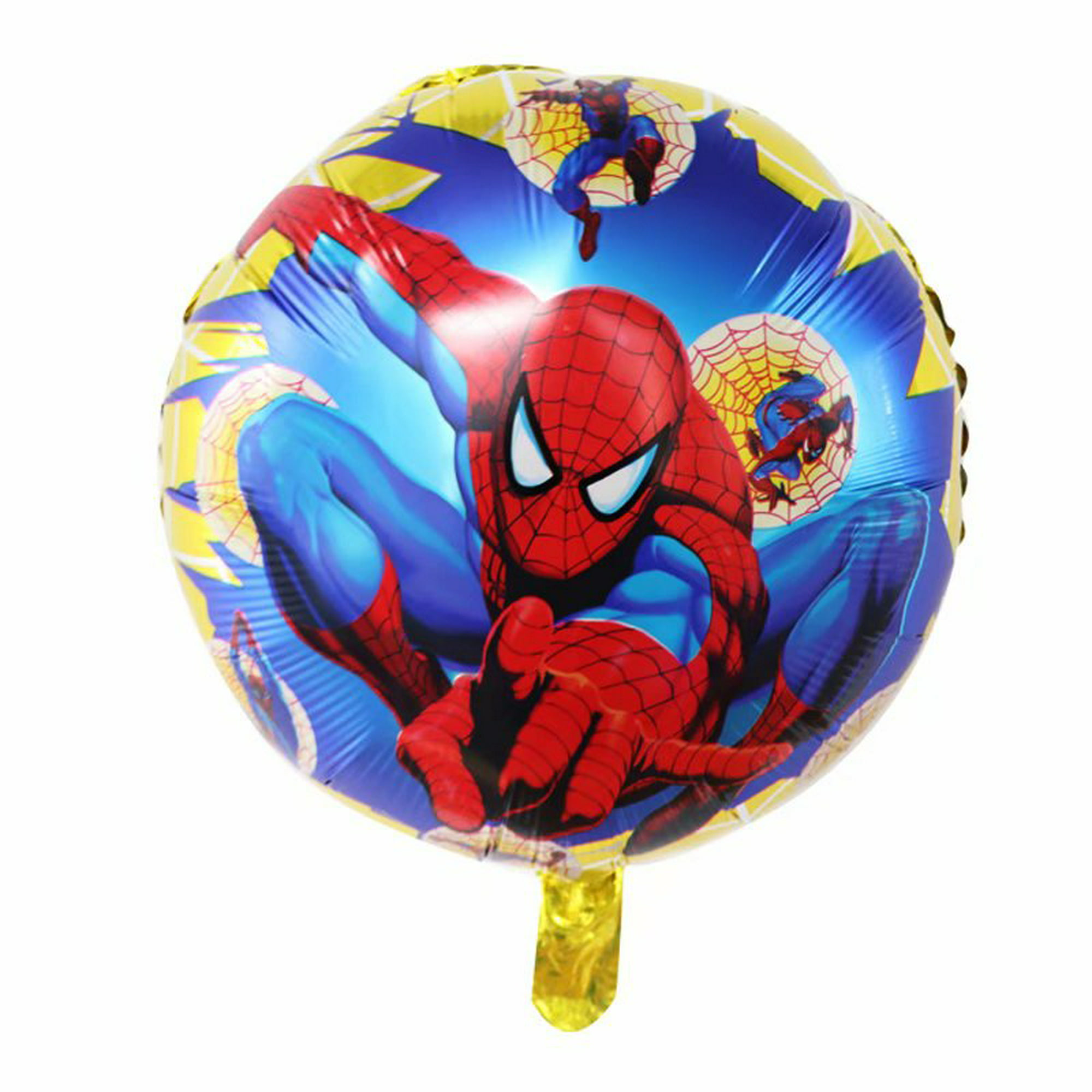 Juego de globos de papel de aluminio de superhéroe Spiderman para  decoración de fiesta de cumpleaños de niños y niñas