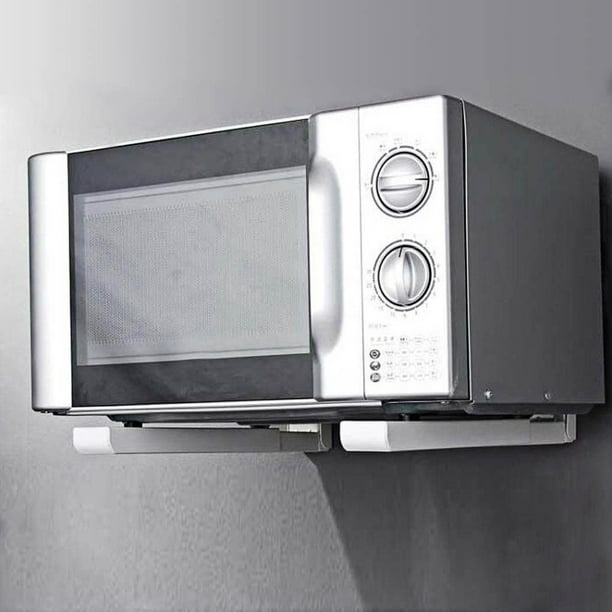 Buyi-World soporte para microondas soporte para microondas estante estante  cocina soporte para microondas montaje en pared Vhermosa OTTO-LKX-2555