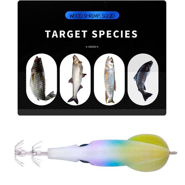 9.5cm/6g Shrimp Lures Wholesale Fishing Supplies 8 Colors Luya