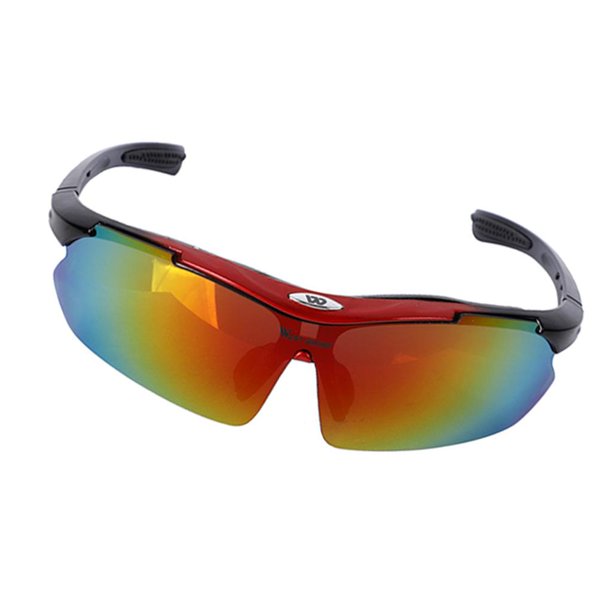 1 par de gafas deportivas de moda con diseño envolvente para hombre, gafas  deportivas para ciclismo, gafas de colores mezclados para verano al aire  libre, Moda de Mujer