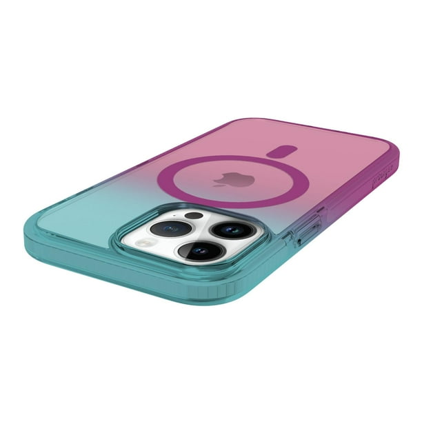 Funda Safetee Flow Azul Y Rosa Para iPhone 15 Pro Max