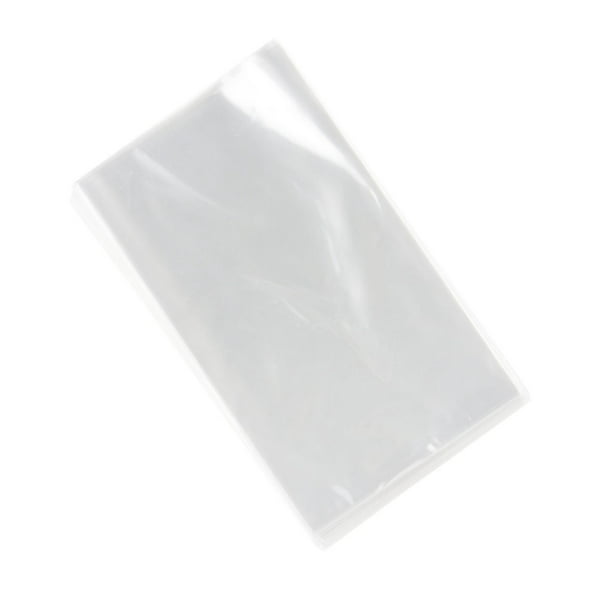 100 Unids / Lote Bolsas de Plástico Pequeñas con Tapa Abierta Plana  Transparente Embalaje de s de Ca Macarena Bolsas de celofán planas