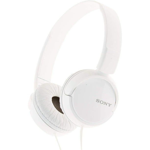 Cascos reducción de ruido con cable micrófono Sony MDR-ZX110 - Blanco