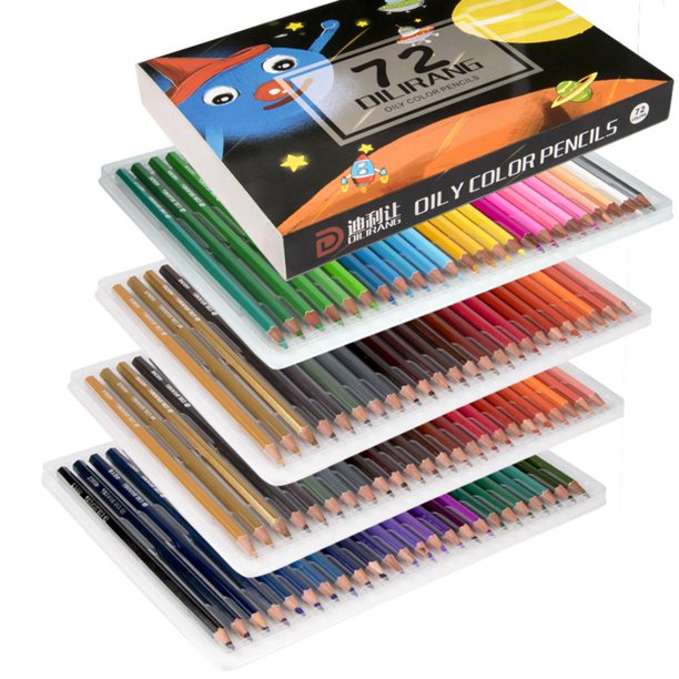 Lápices para Colorear, Colores Profesionales en Caja, Núcleos Blandos, para  Dibujar, Dibujar, Sombreado Y Colorear, Lápices Vibrantes Pa 180 Coloreado  BLESIY Dibujar lápices de dibujo