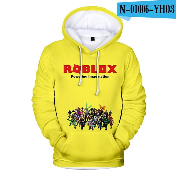 Roblox-ropa de juego periférica para adultos y niños, suéter