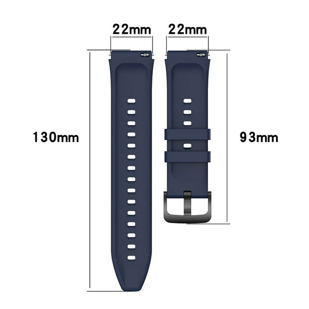 Comprar Correa de repuesto de silicona para reloj Xiaomi Watch S1  Active/reloj inteligente de Color, pulsera de repuesto de 22MM resistente  al agua