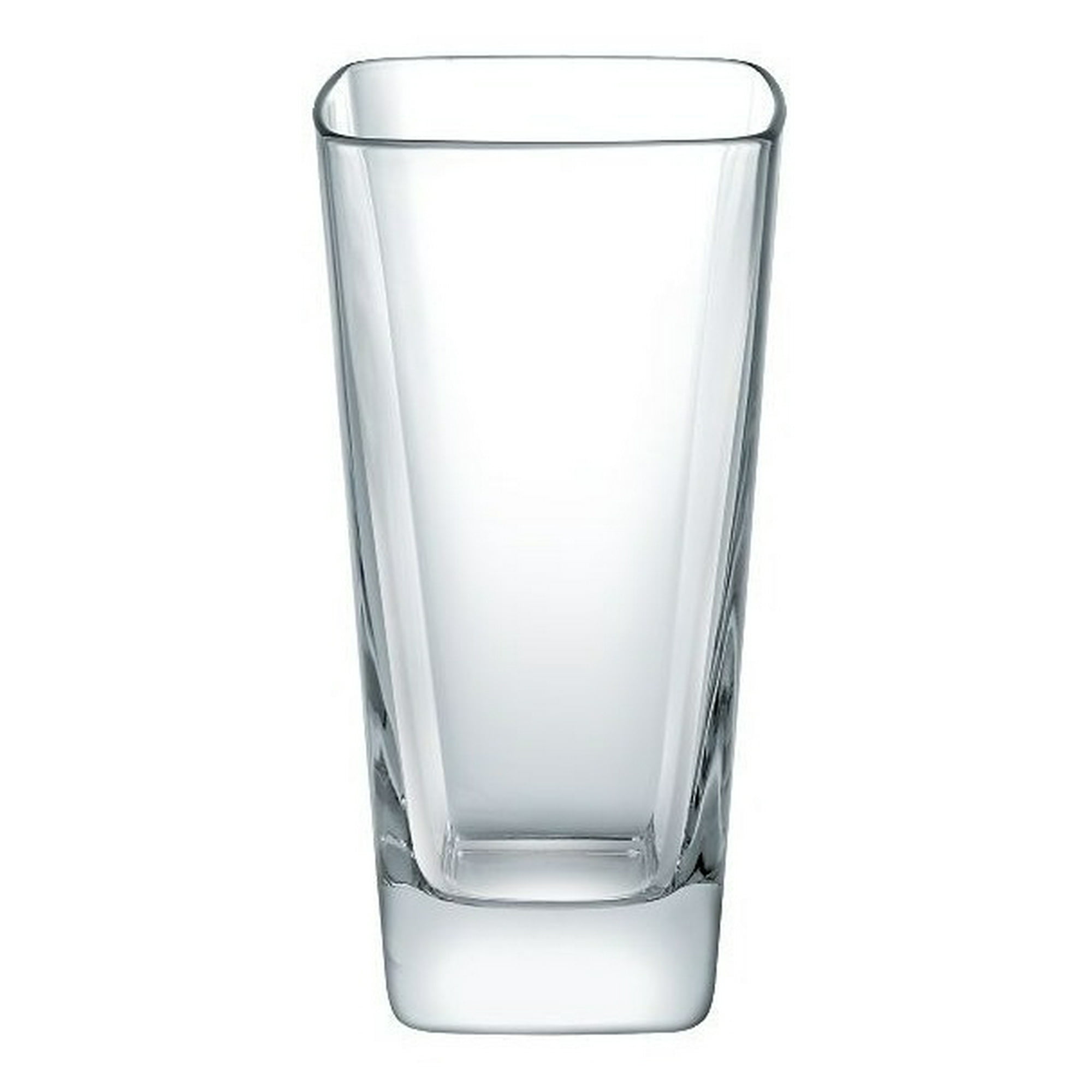 Borgonovo Palladio - Juego De 6 Vasos De Vidrio De 320 Ml. Vaso  Transparente Cristal Elegantes para Restaurantes, Fiestas, Té, Helado,  Cerveza, Jugo, Cóctel, Limonada Set 6 piezas : : Hogar y Cocina