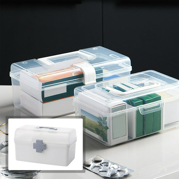 Compre Caja De Almacenamiento De Plástico Para Medicamentos Para