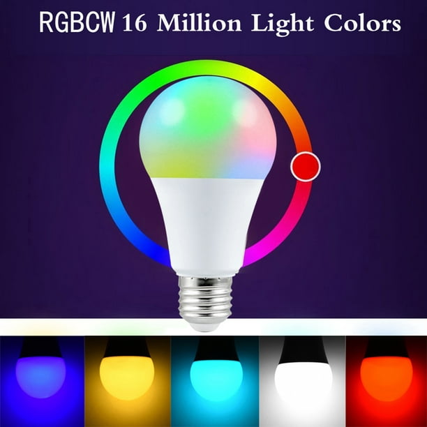 Lámpara Bombilla LED regulable de 5/10/15 W foco Rgb sin radiación para  decoración de fiestas