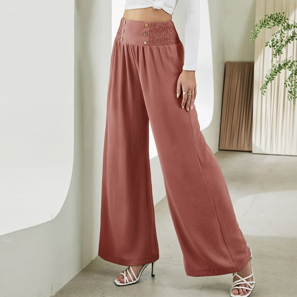 Pantalones Pantalones holgados de mujer Pantalones casuales de