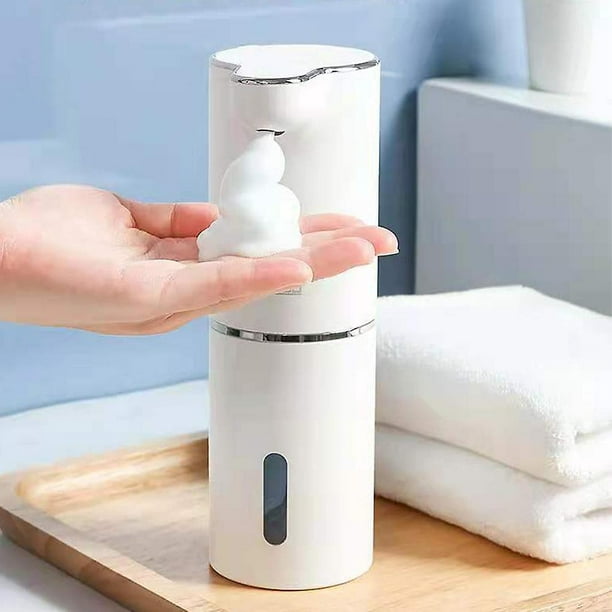 Dispensador automático de jabón espumoso, dispensador de jabón manos  libres, dispensador de jabón recargable de espuma, dispensador de jabón sin