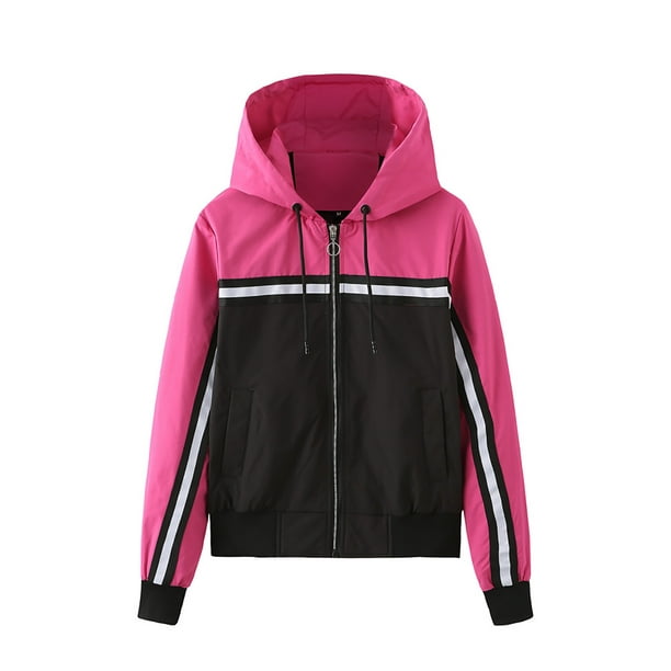 Chaqueta de Cuero de Imitación Fresca Para Mujer Chaqueta Corta de Otoño  Con Cremallera de Manga Larga Odeerbi ODB-6