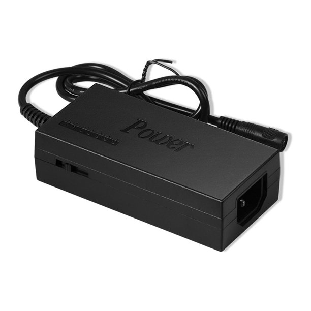 Adaptador de corrienteAdaptador de cargador de corriente universal para  computadora portátil de 96 vatios 8 piezas Cargador portátil ajustable de  12 V a 24 V Enchufe de EE. UU. Irfora Adaptador de