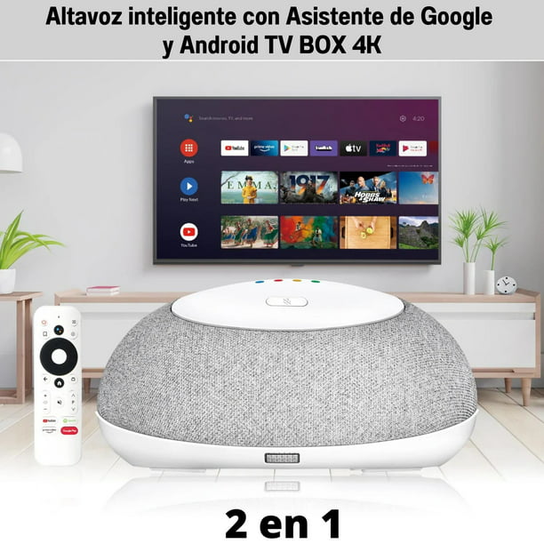 TV Box Mecool KM2 Plus Convertidor a Smart TV Android 11 + Memoria