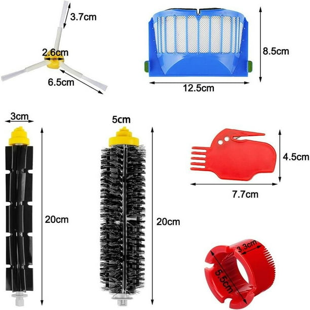 Kit de piezas de repuesto para cepillo de filtro de vacío IRobot Roomba  serie 680/670/600 – Los mejores productos en la tienda online Joom Geek