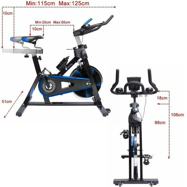 Bicicleta Magnetica Fija Deportiva Cardio Spinning Pro 6kg – Centurfit