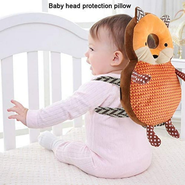 Protector para la cabeza del bebé, mochila protectora para la cabeza del  andador, protección ajustable para la cabeza del bebé, transpirable y cómodo