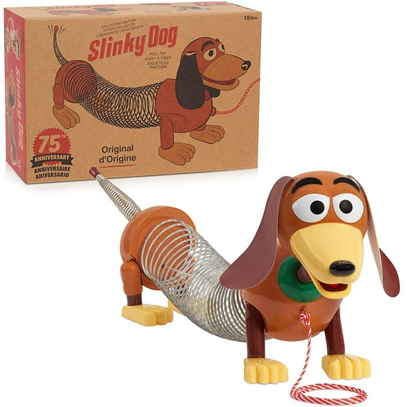 perro slinky retro el juguete de primavera de caminar origi slinky brand na