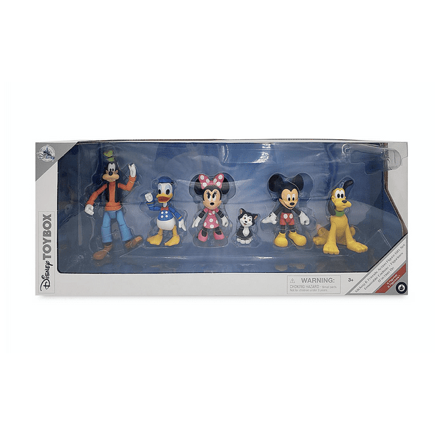 Casa De Mickey Mouse, Disney Store Set De Juego Con Figuras.