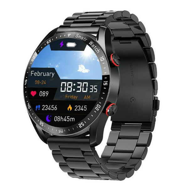 Reloj Inteligente Mujer Smartwatch De Lujo Llamadas Bluetooth Más Correa