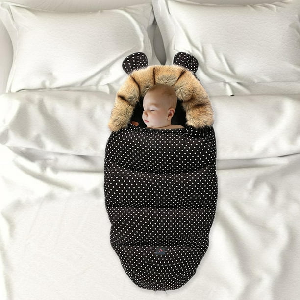 Saco de dormir infantil de invierno con cremallera bidireccional