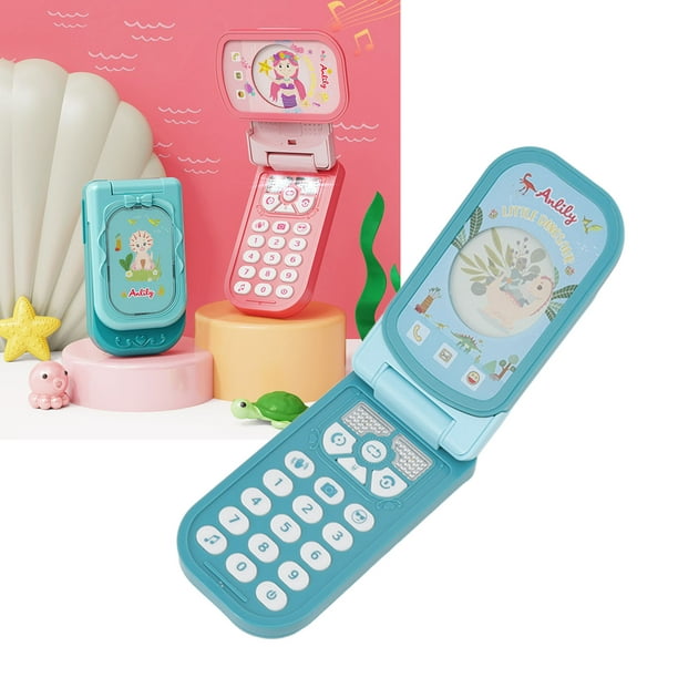 Teléfono celular para niños niñas de 2 3 5 8 años Educativo aprendizaje  juguete