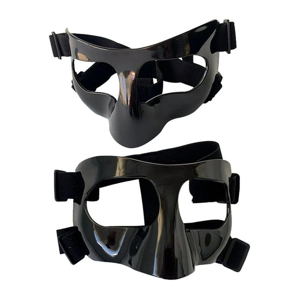 Máscara facial de baloncesto, máscara protectora facial para nariz rota,  protector de nariz para fútbol
