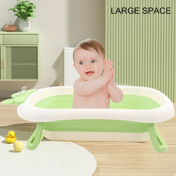 Bañera para bebé plegable con patas antideslizantes