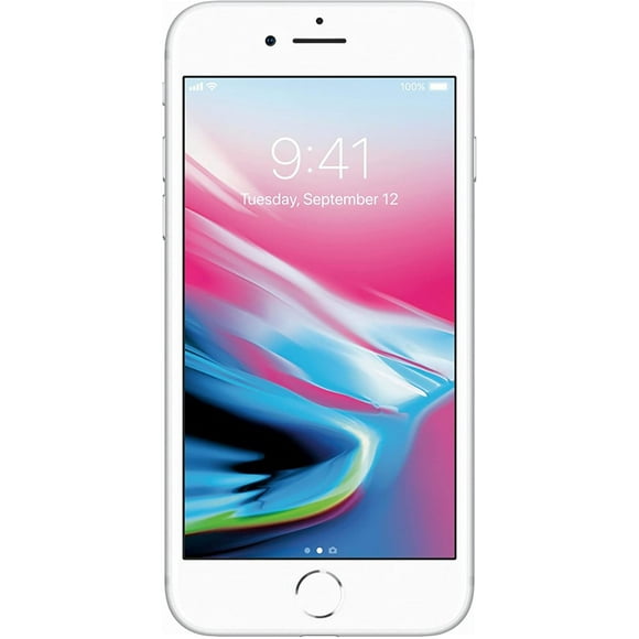 smartphone iphone 8 apple iphone de 64gb plata apple reacondicionado