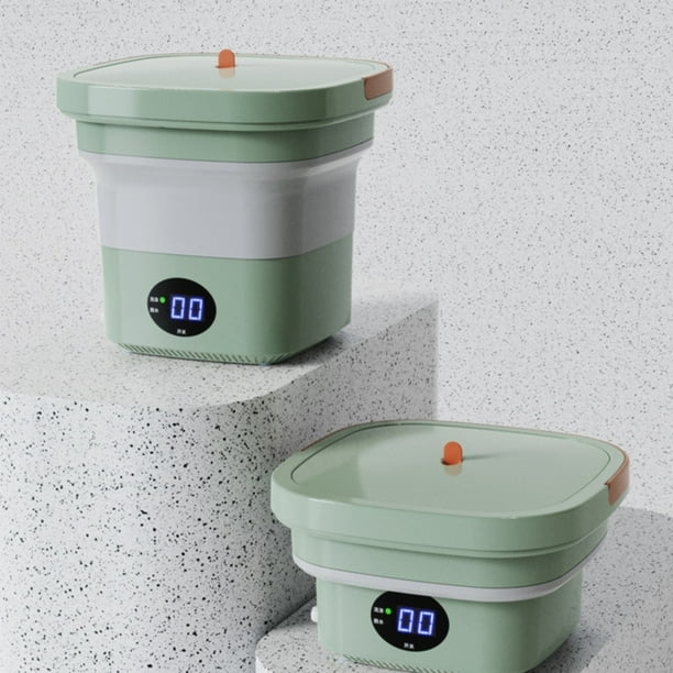Lavadoras Plegables Hogar Mini Lavadora Portátil Pequeña Para Bragas (B)  Libre de BPA