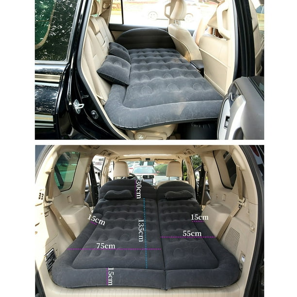Cama Universal no inflable para coche, asiento trasero plegable, cama de  viaje para coche, SUV, accesorio