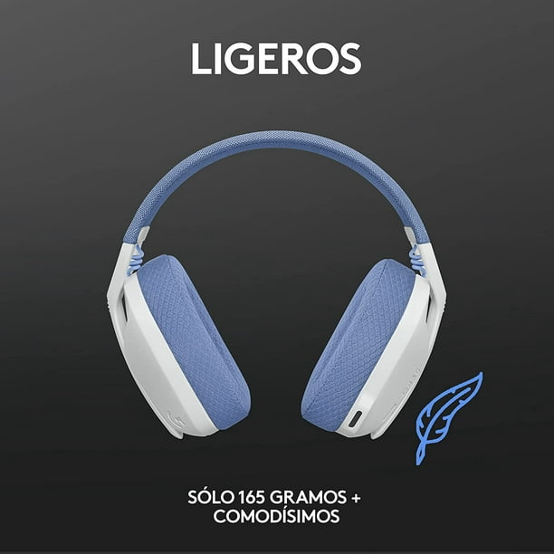 Logitech-auriculares inalámbricos G435 para juegos, cascos con Bluetooth  7,1, sonido envolvente, compatibles con juegos