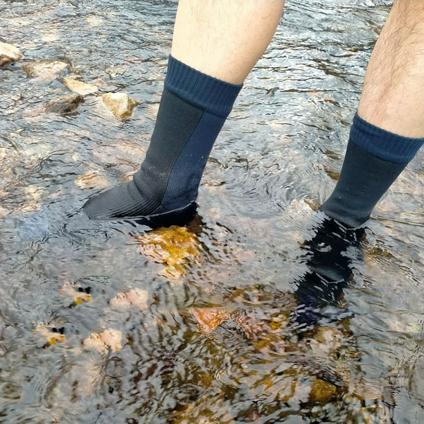 Calcetines impermeables de trekking para caza y vadeo, para mujeres y  hombres (gris XL) Likrtyny Para estrenar