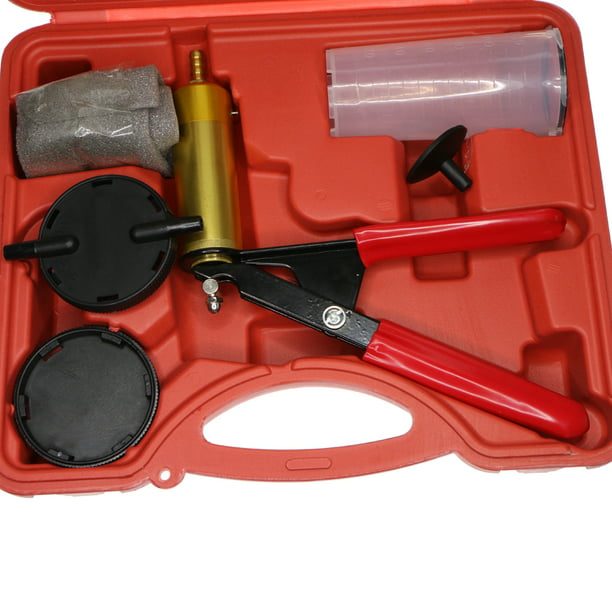 Set de herramientas 2 en 1 purgador de frenos y sintonizador de  prueba de bomba de vaciado : Automotriz