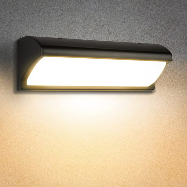 Lámpara LED de techo moderna para exteriores, luces de pared de