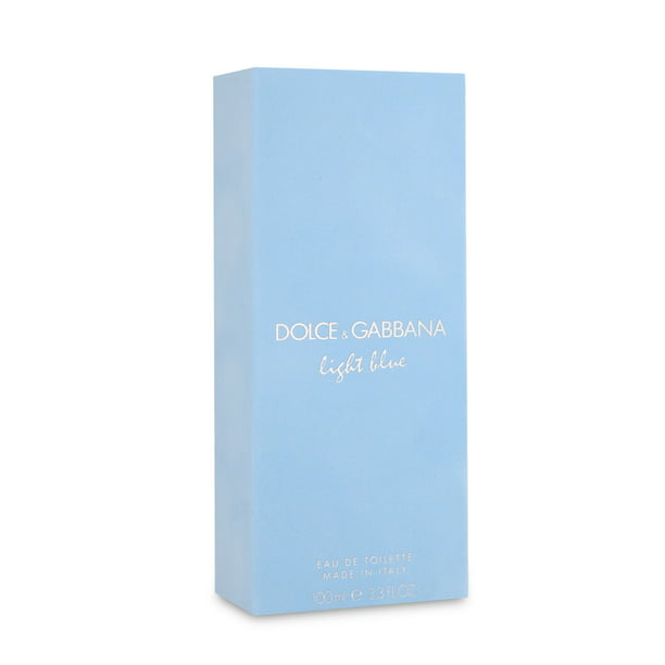  Dolce & Gabbana Eau de Toilette en espray azul claro para mujer,  3.3 onzas : Ropa, Zapatos y Joyería