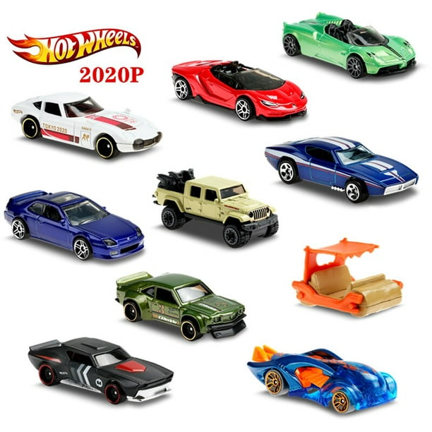2020B Hot Wheels Mini coche deportivo Ferrari Bugatti Nissan Toyota Porsche  aleación coche modelo niño juguete
