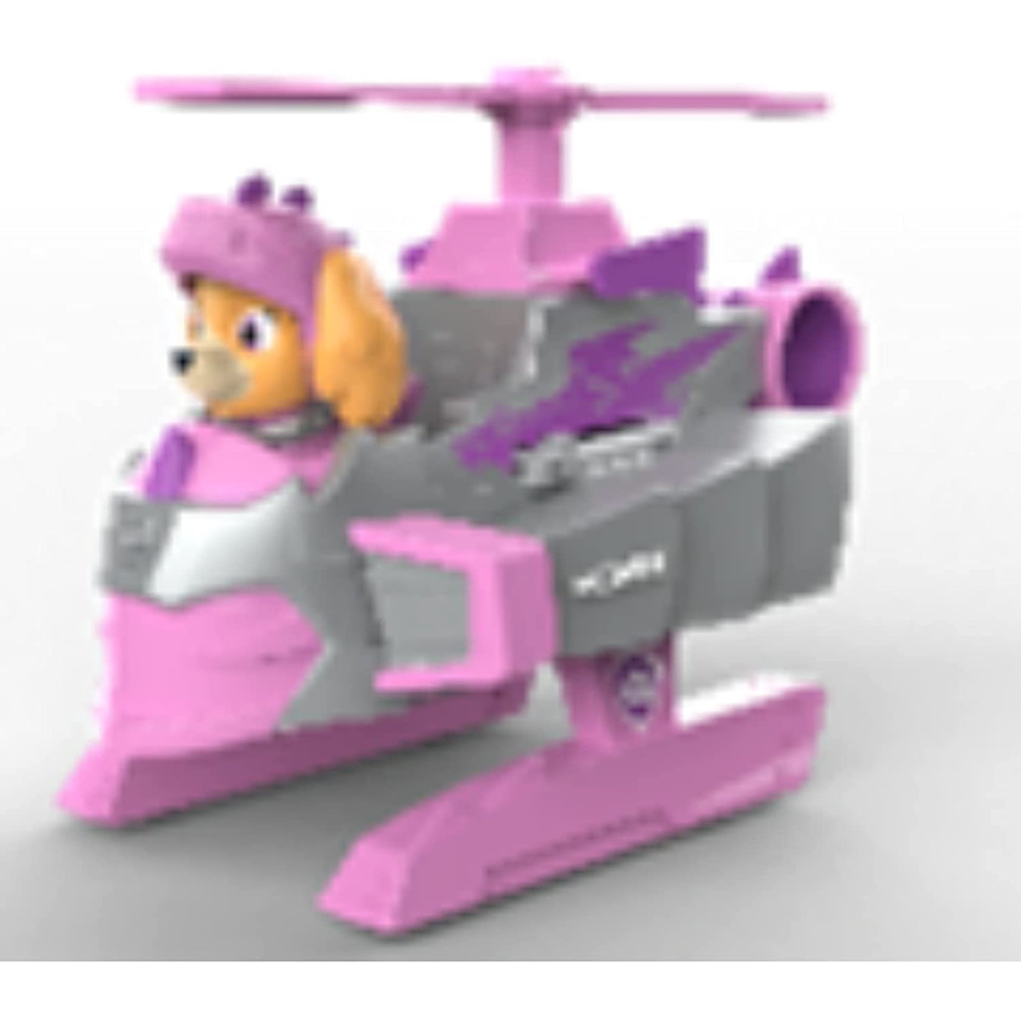 Paw Patrol, Rescue Knights Skye - Auto de juguete transformable con figura  de acción coleccionable, juguetes para niños a partir de 3 años