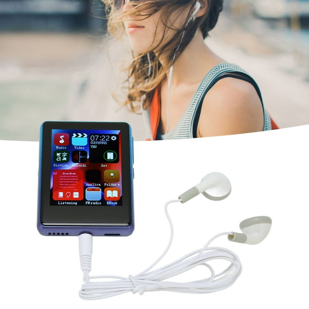 Reproductor M, Reproductor MP3 Bluetooth Reproductor M de 4,0 pulgadas Reproductor  Bluetooth M Diseñ Ticfox